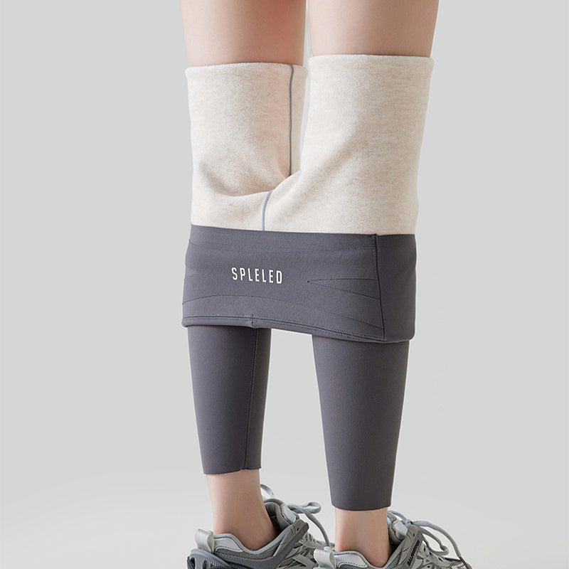 High-Waist Plush Lined Leggings