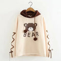 Bear-Ear Hooded Sweatshirt