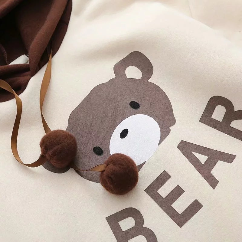 Bear-Ear Hooded Sweatshirt