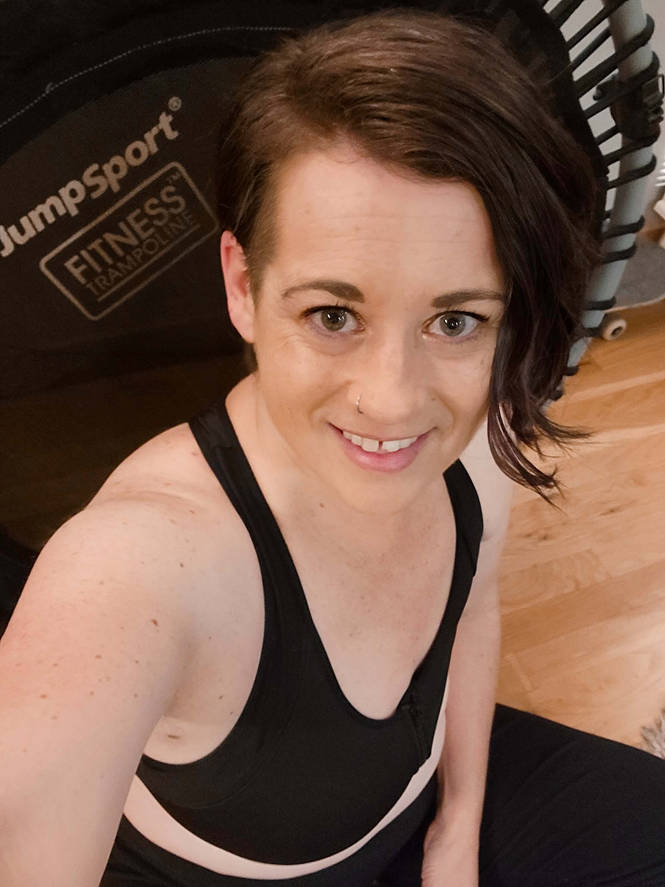 Hero Front-Closure Sports Bra – Black