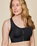 Hero Front-Closure Sports Bra – Black