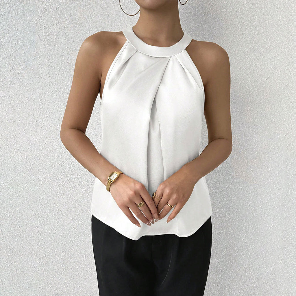 Satin Tank Top