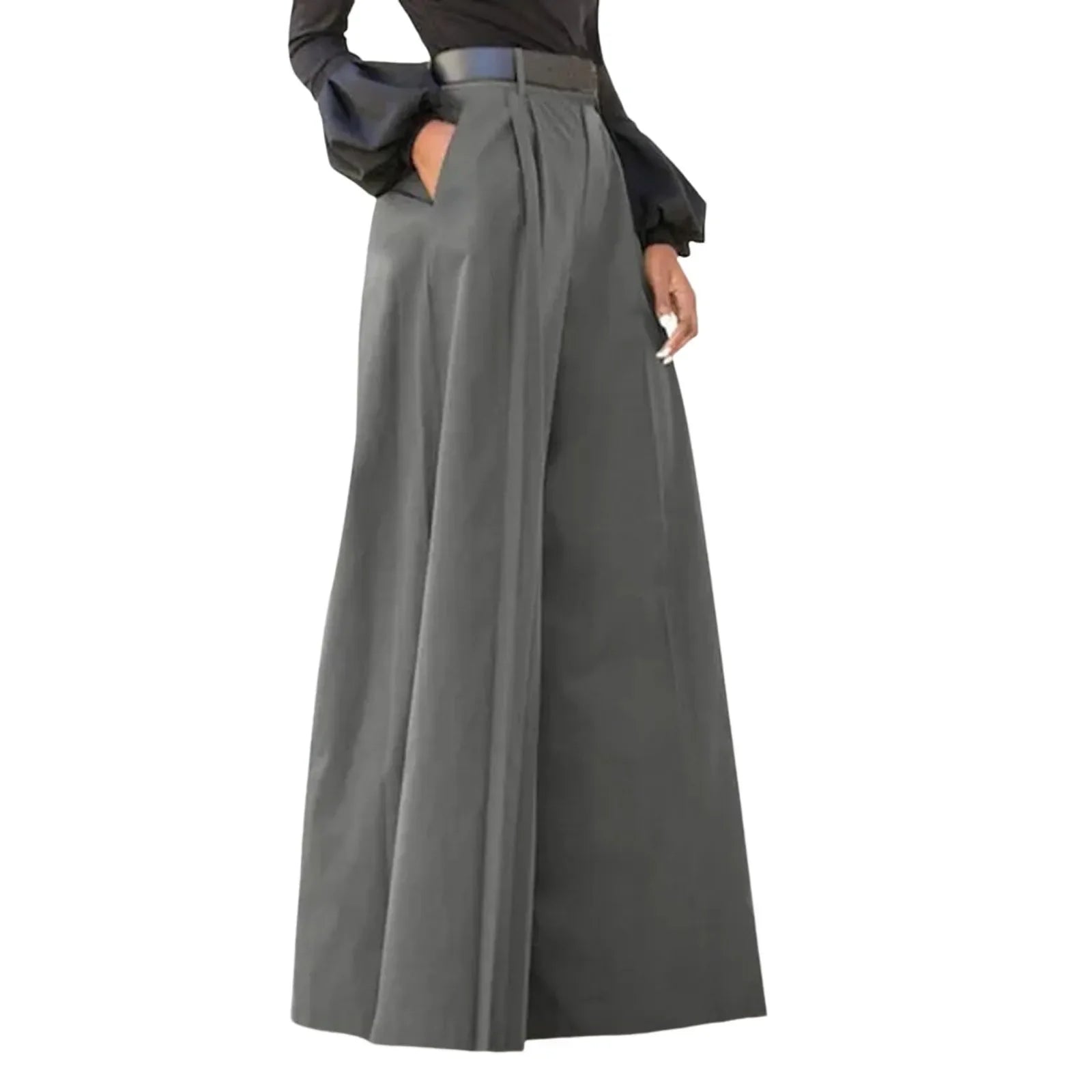 Printed Cropped Palazzo Pants