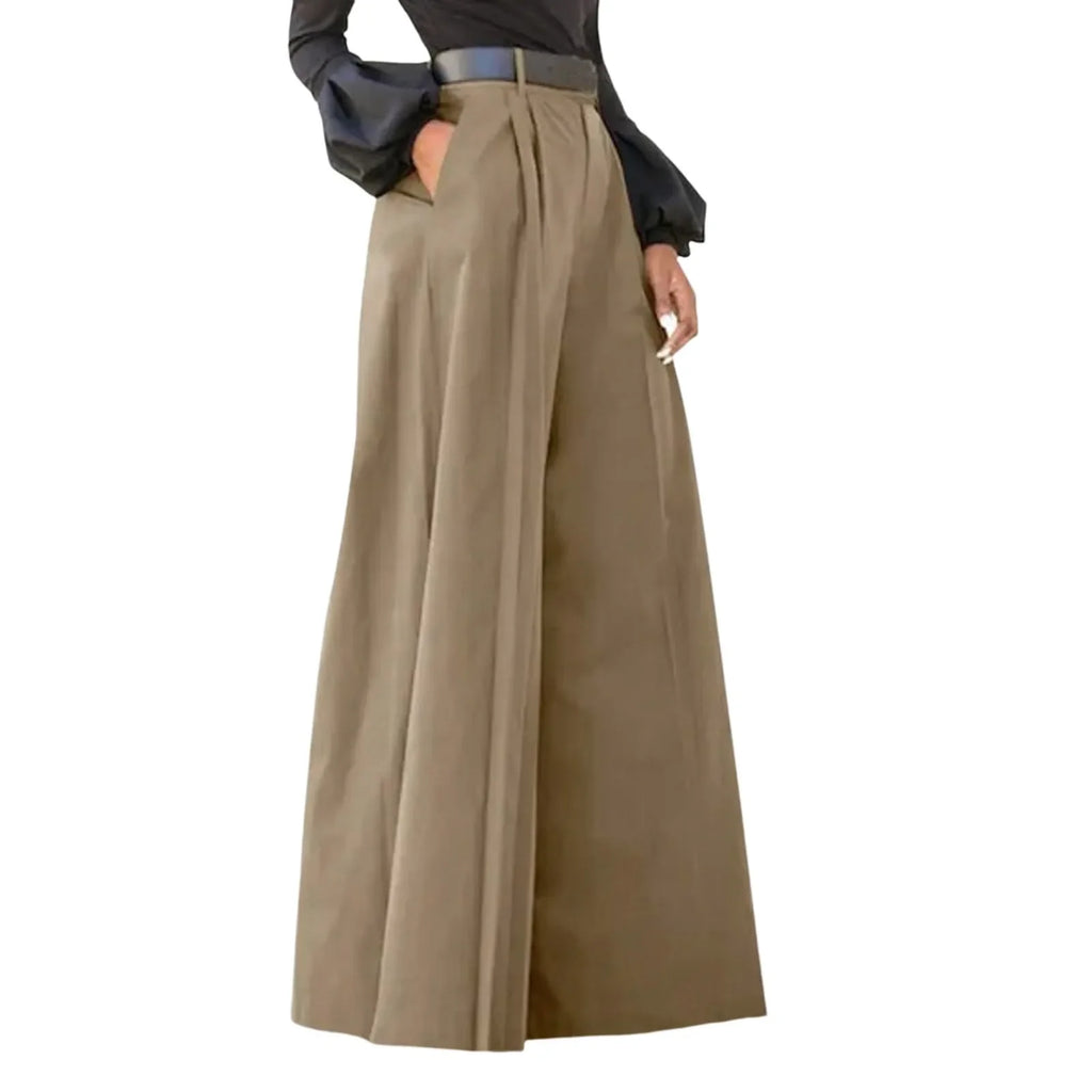 Printed Cropped Palazzo Pants
