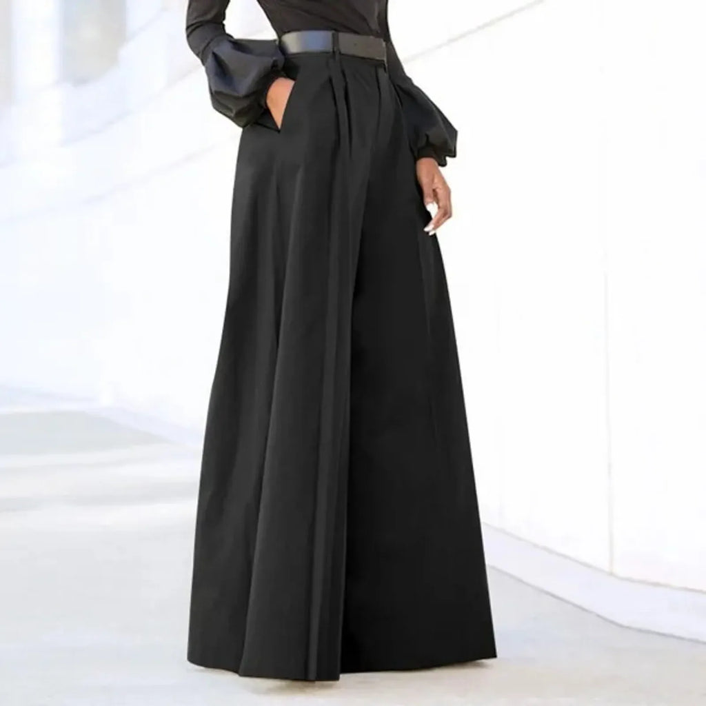 Printed Cropped Palazzo Pants
