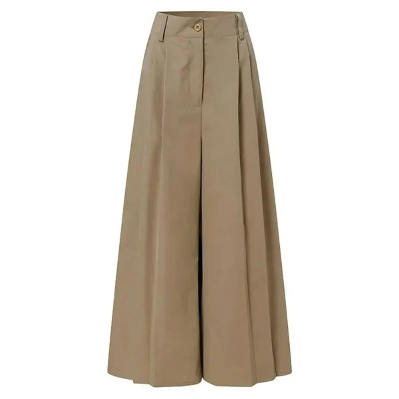 Printed Cropped Palazzo Pants