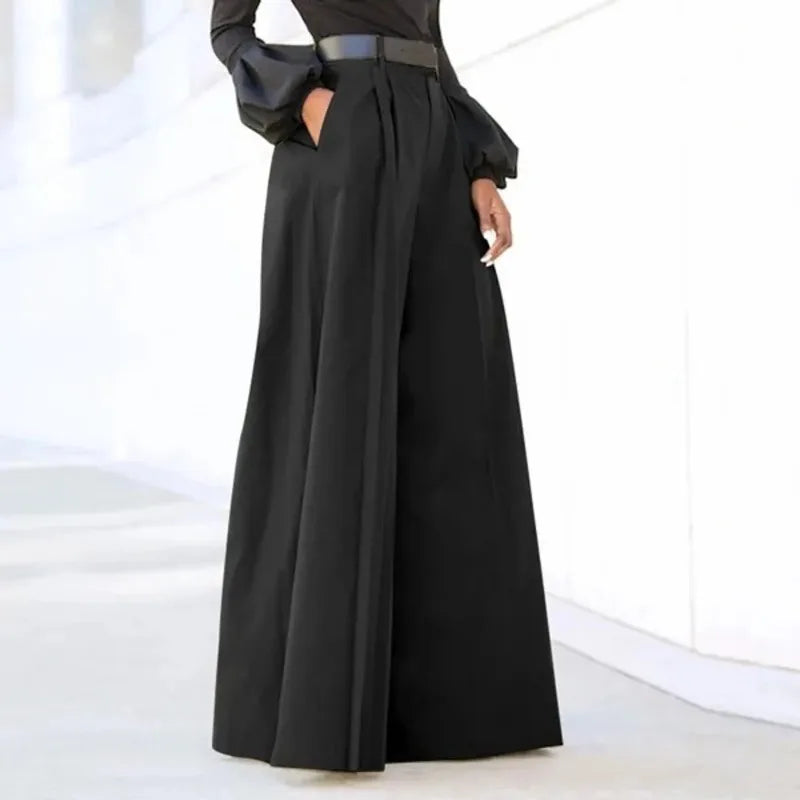 Printed Cropped Palazzo Pants