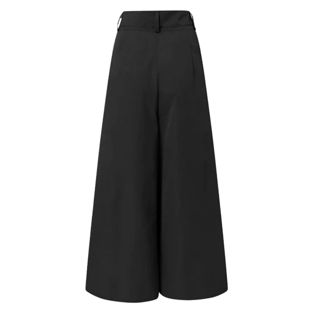 Printed Cropped Palazzo Pants