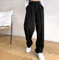High-Waist Wide-Leg Trousers