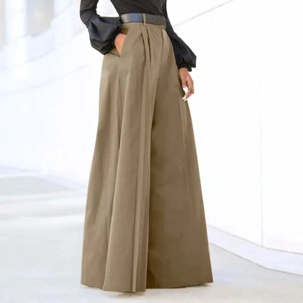 Printed Cropped Palazzo Pants