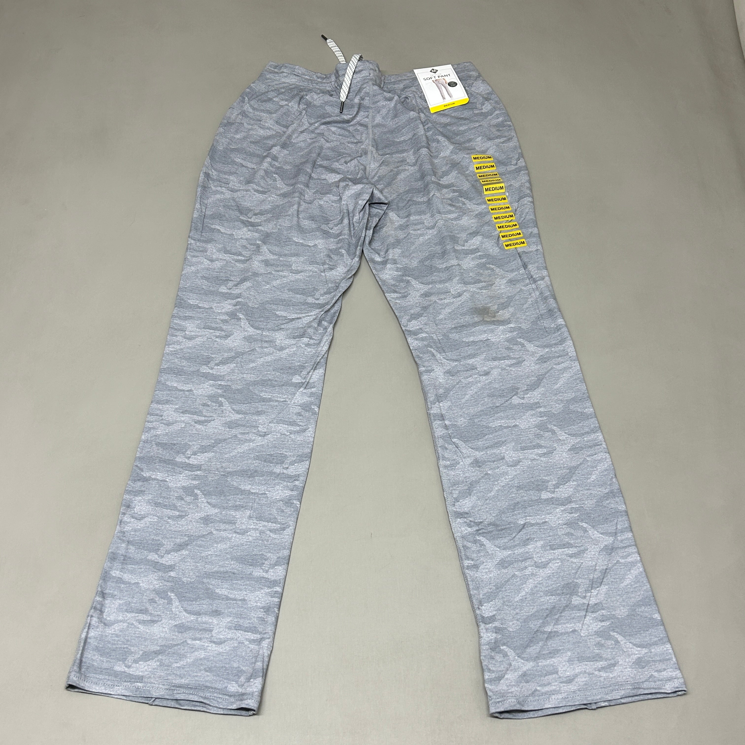 Straight-Leg Soft Pant – Grey Camo