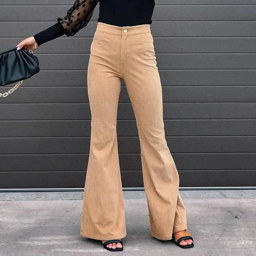 Corduroy Bootcut Pants